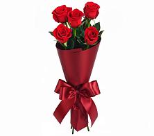 Букет 5 Красных роз Эдлесс Лав в Гагино
