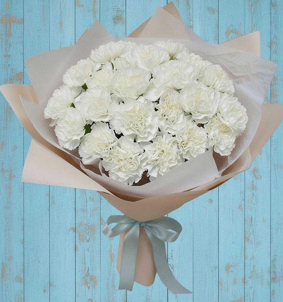 Букет цветов из: Гвоздики в Гагино