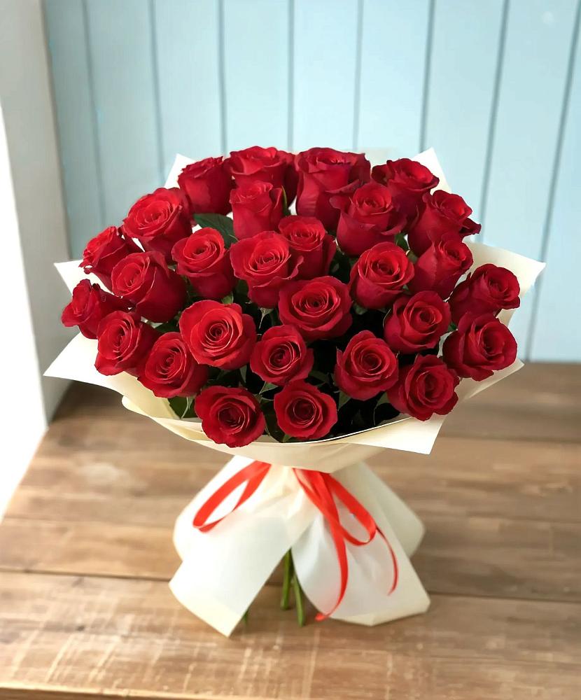 Букет 29 Красных роз в Гагино