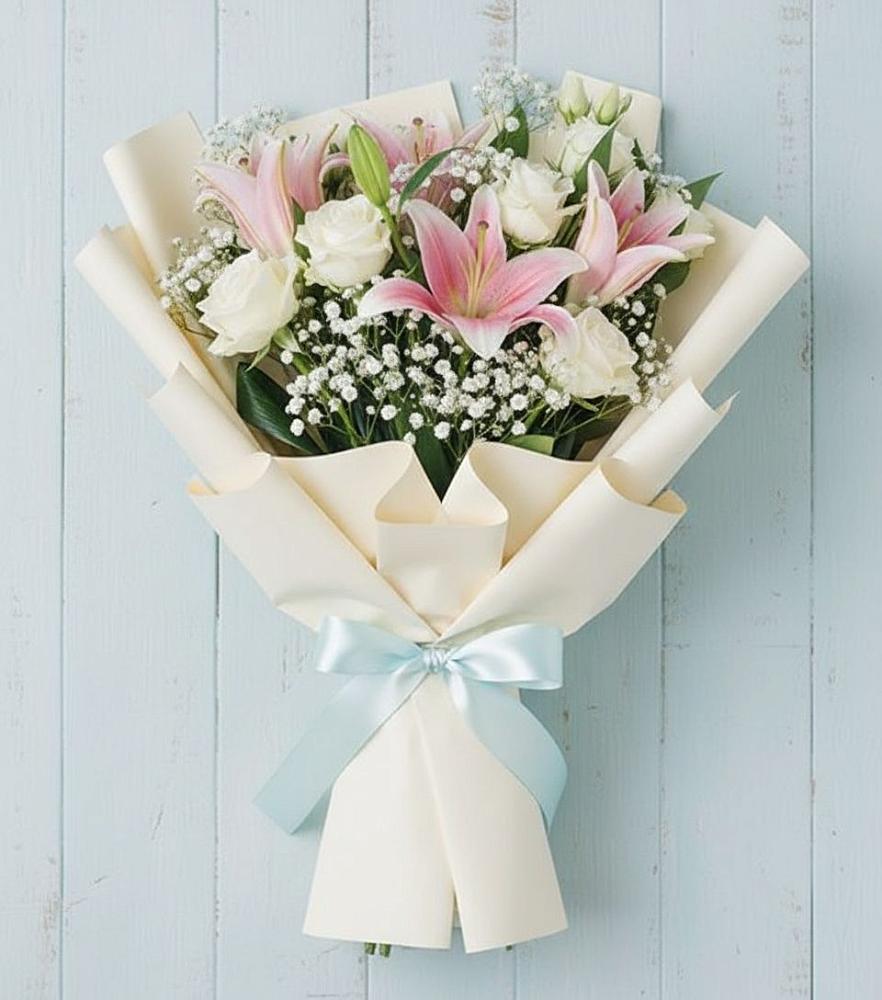 Букет цветов из: Лилии в Гагино