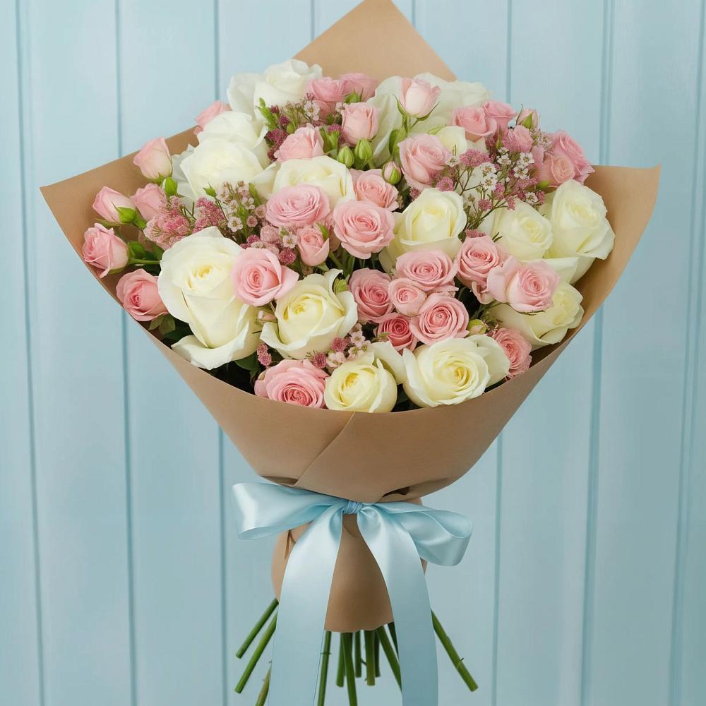 Букет цветов из: Розы в Гагино