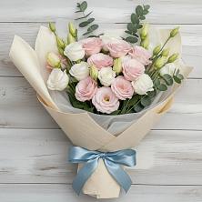 Букет цветов из:  Лизиантусы в Гагино