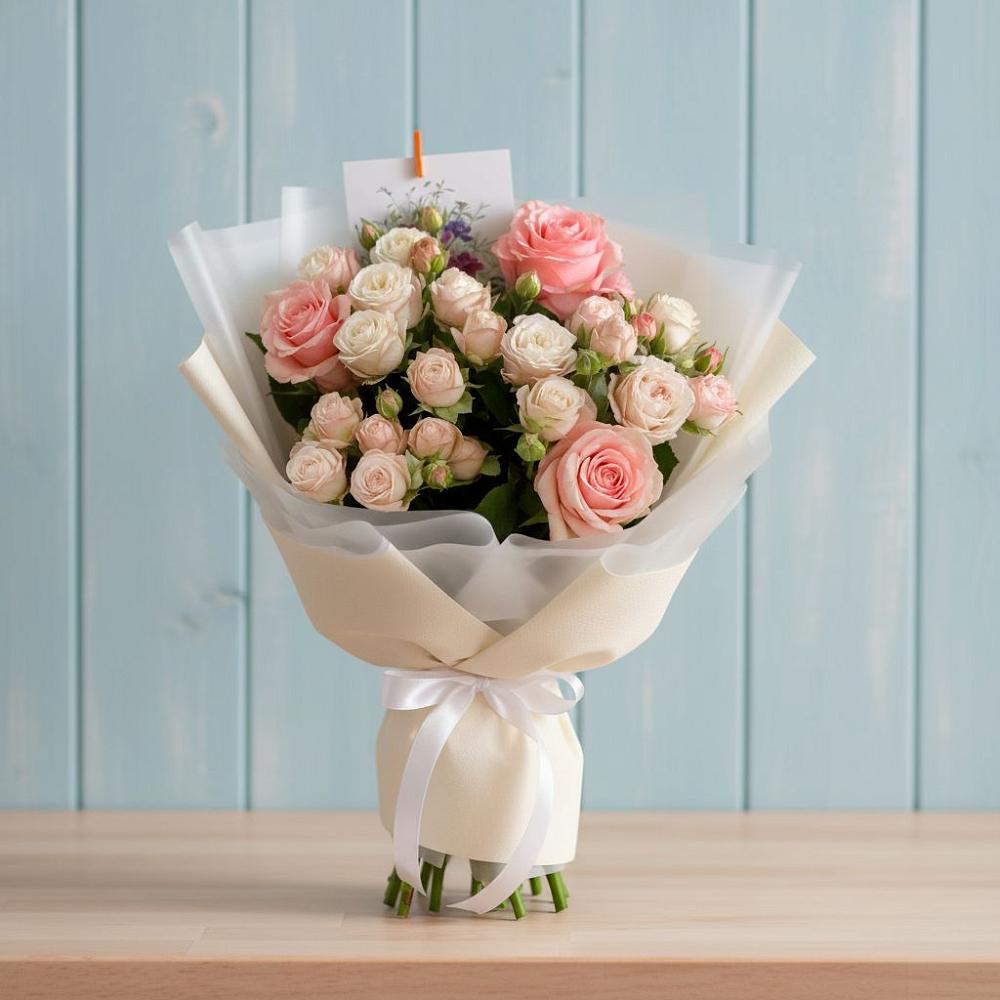 Букет цветов из: Розы в Гагино