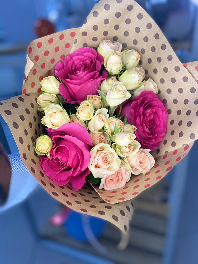 Букет цветов из: Розы в Гагино