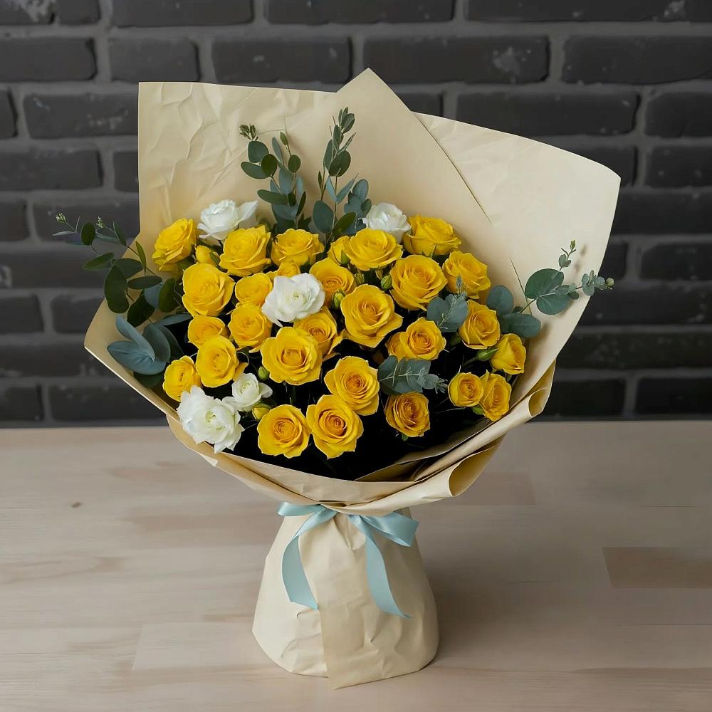 Букет цветов из: Розы в Гагино