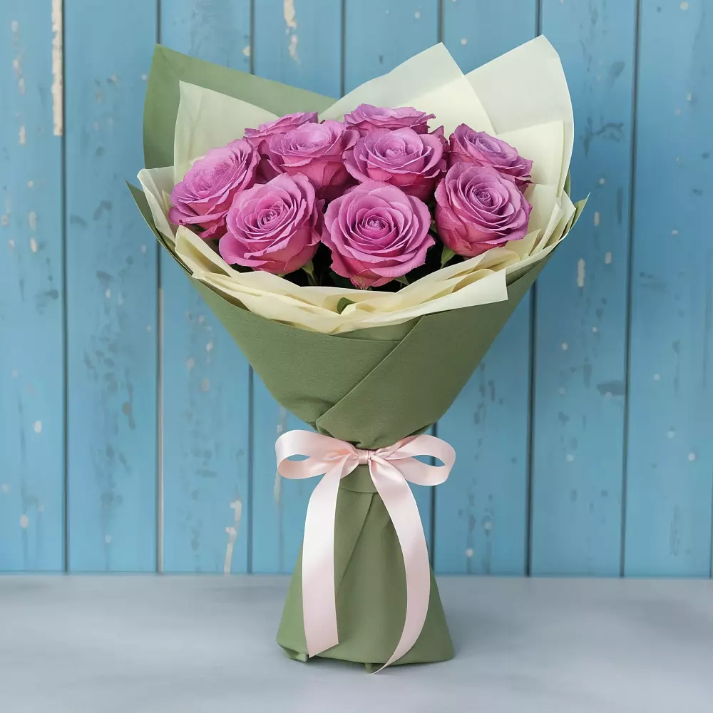 Букет Розы Фёрст Леди в Гагино