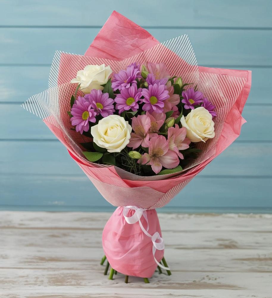 Букет цветов из: Герберы в Гагино