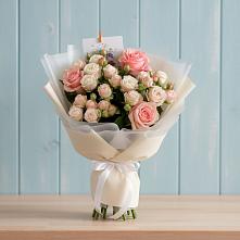 Букет цветов из:  Розы #REPLACE_PRED# Гагино